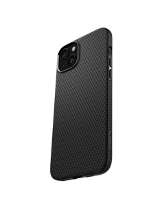 Чехол Spigen iPhone 15 Plus Liquid Air, Матовый Черный 2