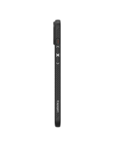 Чехол Spigen iPhone 15 Plus Liquid Air, Матовый Черный