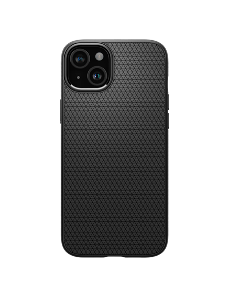 Husă Spigen iPhone 15 Plus Liquid Air, Negru Mat