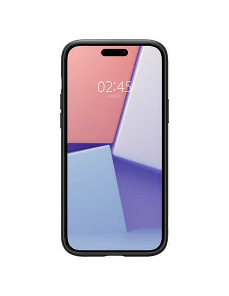 Husă Spigen iPhone 15 Plus Liquid Air, Negru Mat
