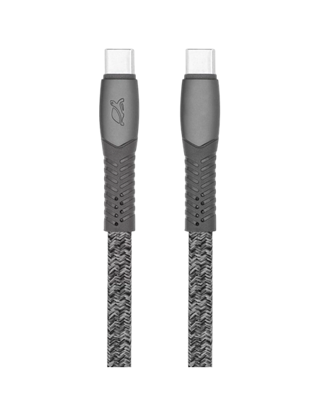 Кабель для зарядки и передачи данных Rivacase PS6105, USB Type-C/USB Type-C, 2,1м, Серый