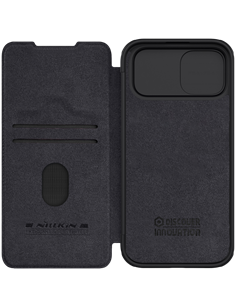 Чехол книжка Nillkin iPhone 15 Pro Max - Qin Pro, Чёрный 2