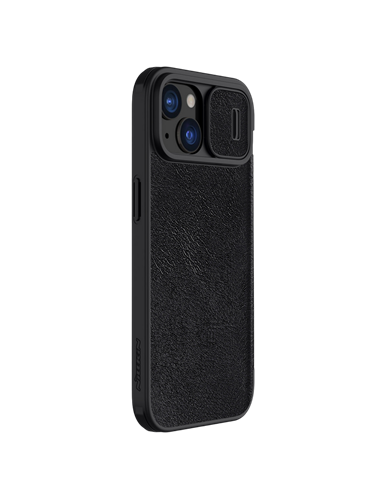 Husă tip carte Nillkin iPhone 15 Pro Max - Qin Pro, Negru