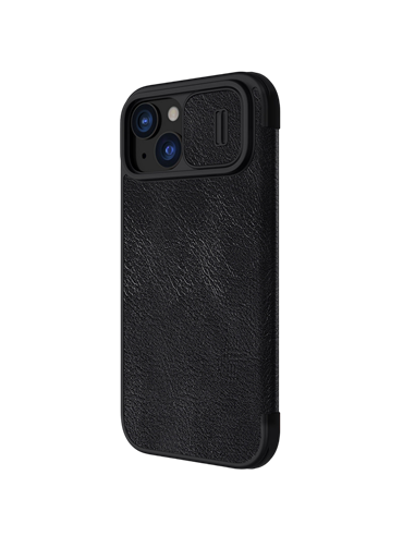 Husă tip carte Nillkin iPhone 15 Pro Max - Qin Pro, Negru