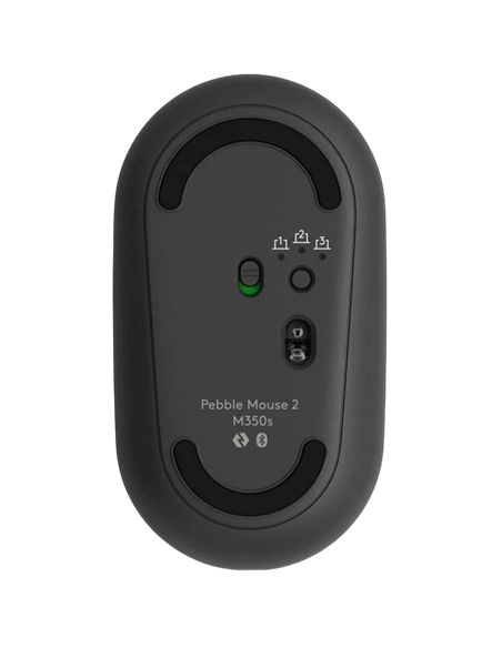 Set Tastatură + Mouse Logitech Pebble 2 Combo pentru MAC, Fără fir, Negru