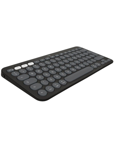 Клавиатура и мышь Logitech Pebble 2 Combo для MAC, Беспроводное, Чёрный