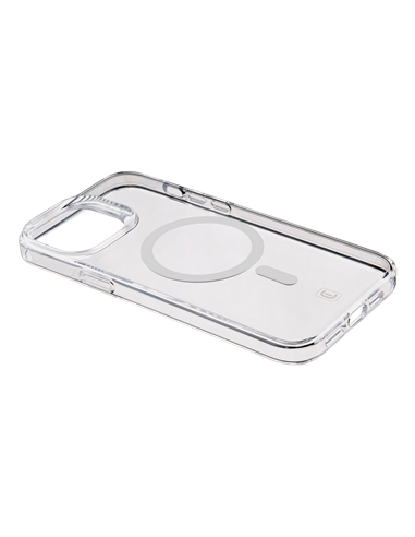 Husă Cellularline Gloss Mag - iPhone 15, Transparent