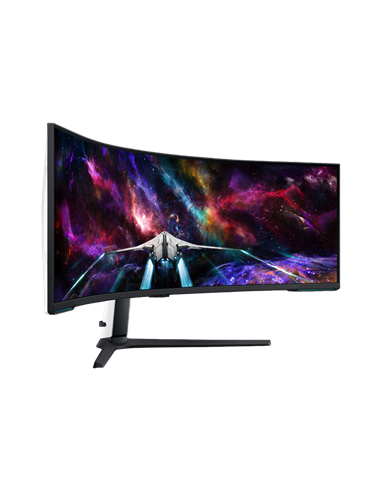 57" Игровой монитор Samsung S57CG95, VA 7680x2160, Чёрный