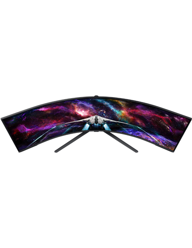 57" Игровой монитор Samsung S57CG95, VA 7680x2160, Чёрный