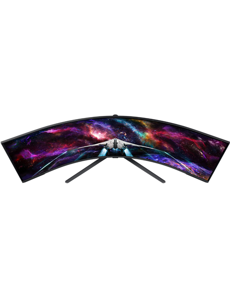 57" Игровой монитор Samsung S57CG95, VA 7680x2160, Чёрный