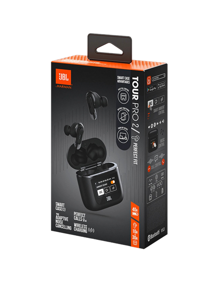 Căști JBL Tour Pro 2, Negru