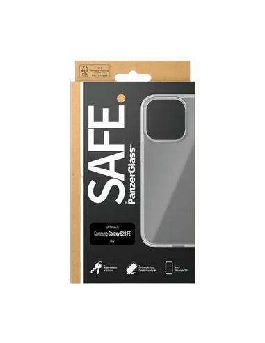 Husă PanzerGlass SAFE. Samsung Galaxy S23 FE, Transparent