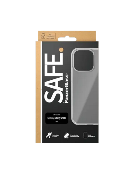 Чехол PanzerGlass SAFE. Samsung Galaxy S23 FE, Прозрачный