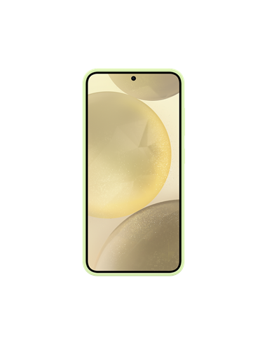 Чехол Samsung Silicone Cover Galaxy S24, Светло-зеленый