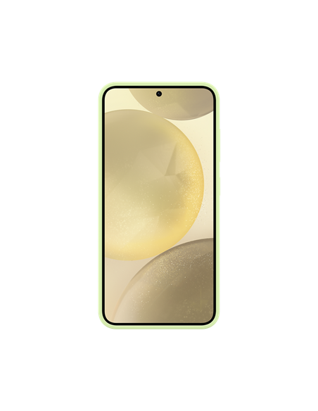 Чехол Samsung Silicone Cover Galaxy S24, Светло-зеленый