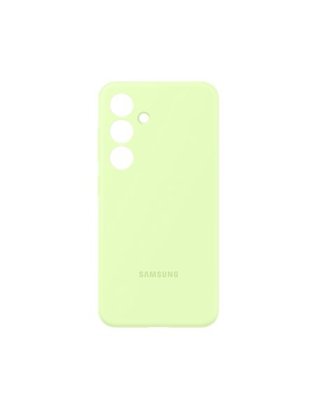 Чехол Samsung Silicone Cover Galaxy S24, Светло-зеленый