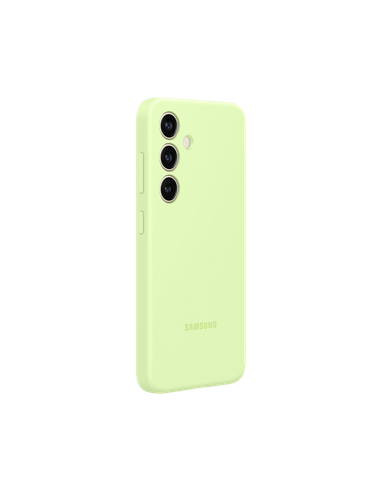 Чехол Samsung Silicone Cover Galaxy S24, Светло-зеленый