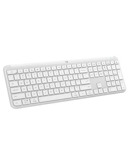 Клавиатура Logitech K950, Беспроводное, Белый