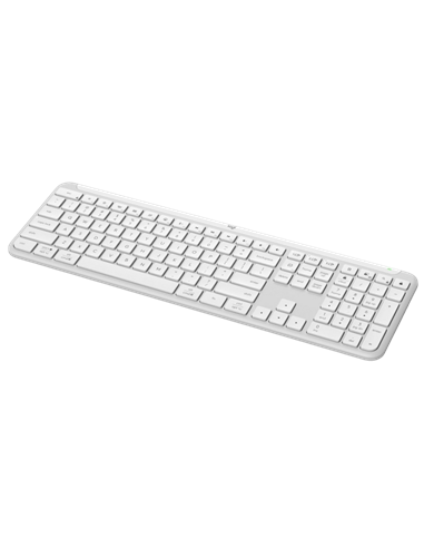 Tastatură Logitech K950, Fără fir, Alb