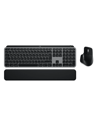 Set Tastatură + Mouse Logitech MX Keys S Combo, Fără fir, Space Grey
