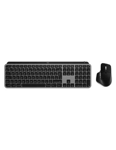 Set Tastatură + Mouse Logitech MX Keys S Combo, Fără fir, Space Grey