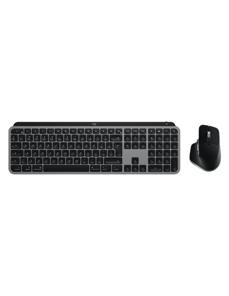 Set Tastatură + Mouse Logitech MX Keys S Combo, Fără fir, Space Grey