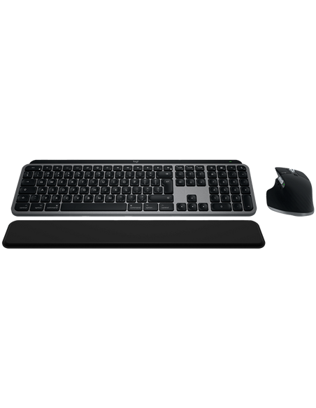 Клавиатура и мышь Logitech MX Keys S Combo, Беспроводное, Space Grey