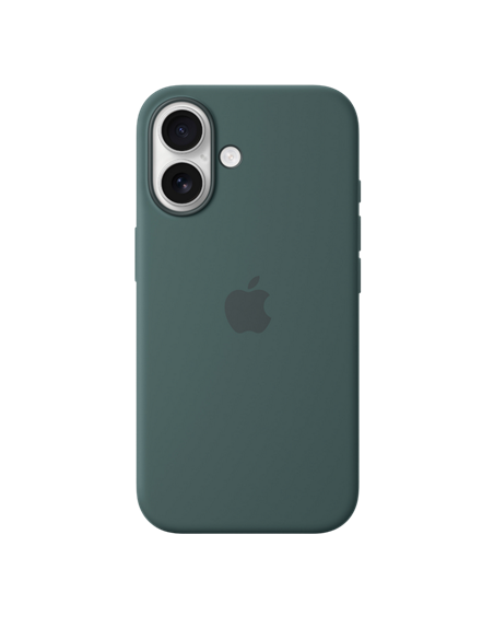 Чехол Apple iPhone16 Silicone Case with MagSafe, Lake Green