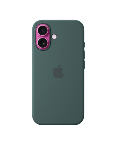 Чехол Apple iPhone16 Silicone Case with MagSafe, Lake Green