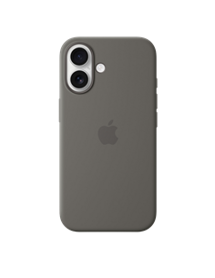 Чехол Apple iPhone16 Silicone Case with MagSafe, Stone Gray