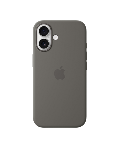 Husă Apple iPhone16 Silicone Case with MagSafe, Stone Gray