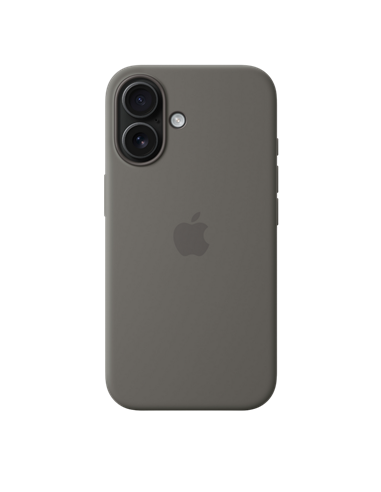 Husă Apple iPhone16 Silicone Case with MagSafe, Stone Gray