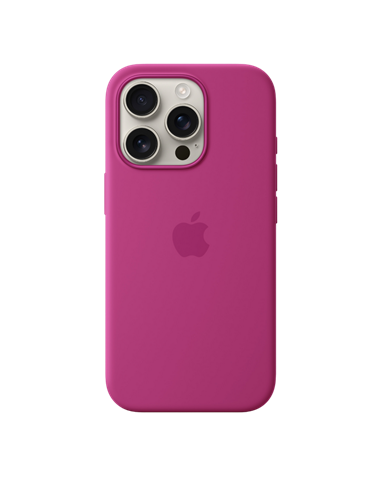 Husă Apple iPhone 16 Pro Silicone Case with MagSafe, Fucsie
