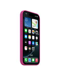 Чехол Apple iPhone 16 Pro Silicone Case with MagSafe, Фуксия  2