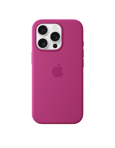 Husă Apple iPhone 16 Pro Silicone Case with MagSafe, Fucsie
