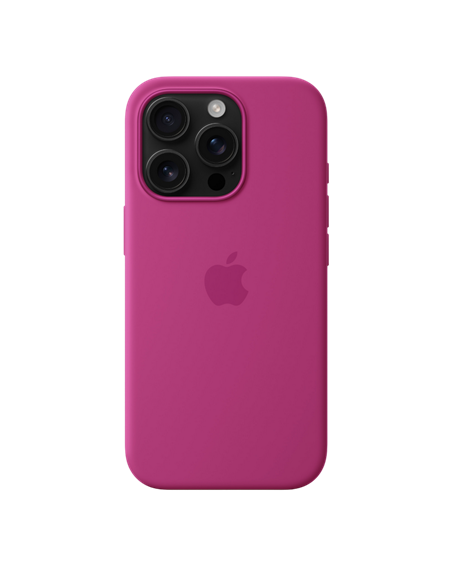 Чехол Apple iPhone 16 Pro Silicone Case with MagSafe, Фуксия 