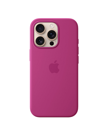 Husă Apple iPhone 16 Pro Silicone Case with MagSafe, Fucsie