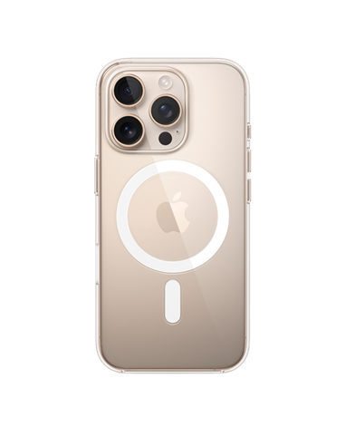 Чехол Apple iPhone 16 Pro Clear Case with MagSafe, Прозрачный