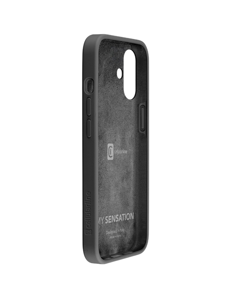 Чехол Cellularline Sensation - iPhone 16 Plus, Чёрный