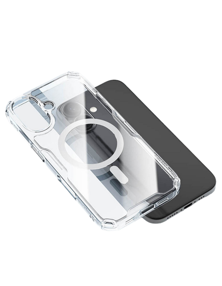 Husă Nillkin iPhone 16 Plus - Nature TPU Pro Magnetic, Transparent