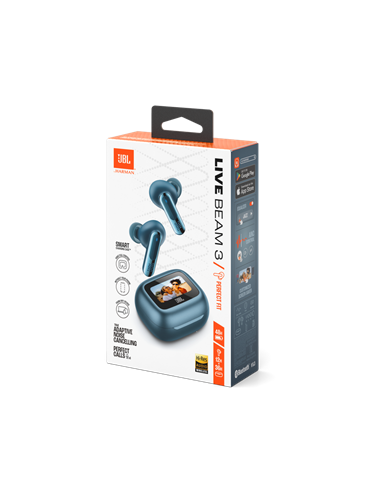 Наушники JBL LIVE Beam 3, Синий