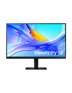27" Monitor Samsung S27D804UA, VA 3840x2160 4K UHD, Negru