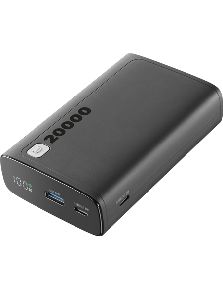 Acumulator extern Cellularline Elite 20W, 20000mAh, Negru