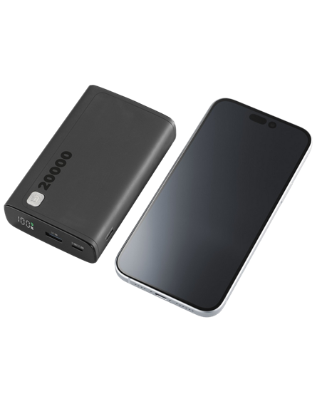 Acumulator extern Cellularline Elite 20W, 20000mAh, Negru