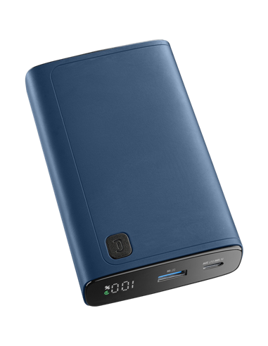 Acumulator extern Cellularline Elite 20W, 20000mAh, Albastru