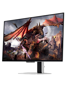 32" Monitor Gaming Samsung S32DG800, OLED 3840x2160 4K UHD, Argintiu 2