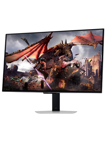 32" Monitor Gaming Samsung S32DG800, OLED 3840x2160 4K UHD, Argintiu