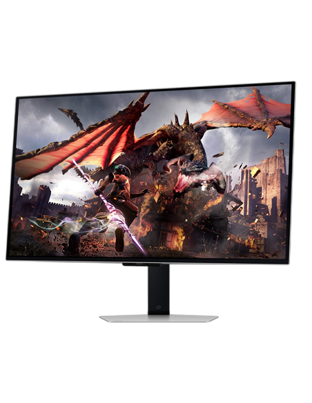 32" Monitor Gaming Samsung S32DG800, OLED 3840x2160 4K UHD, Argintiu