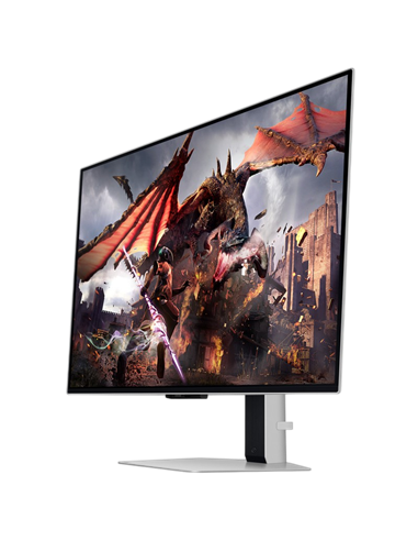 32" Monitor Gaming Samsung S32DG800, OLED 3840x2160 4K UHD, Argintiu