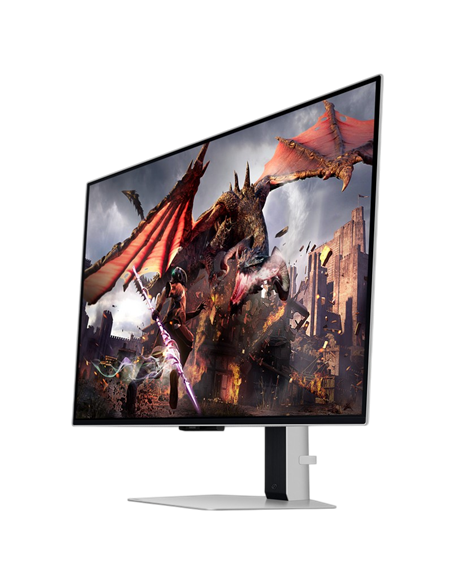 32" Monitor Gaming Samsung S32DG800, OLED 3840x2160 4K UHD, Argintiu